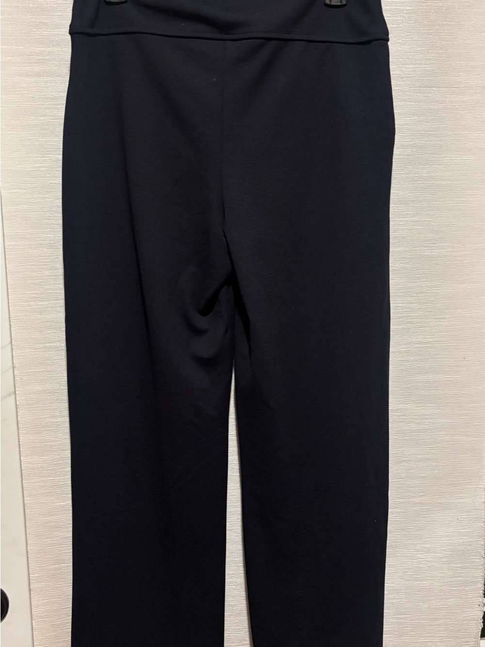 Women’s Dark Navy Pull-On Wide-Leg Pants - Picture 2 of 2